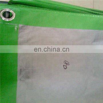 Green/Silver PE Tarpaulin Sheet, China Finished Tarpaulin Cover