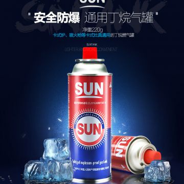 China factories direct supply low price butane aerosol cans for Little hot pot