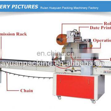 KD-450 Flow Food Industrial Packing Machine Automatic Bread Packaging Equipment photo-3