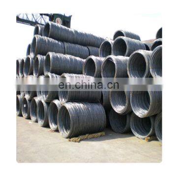 hot rolled SAE1008 low carbon steel wire rod price in coil