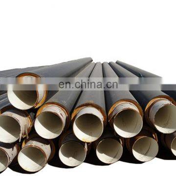 Direct buried HDPE thermal insulation seamless steel pipe factory