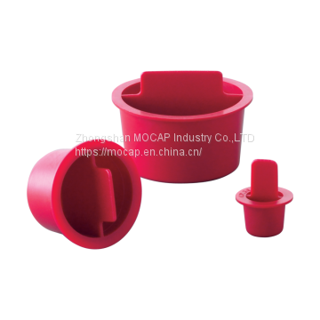 Center Pull Tapered Plastic Pipe Plugs for Holes