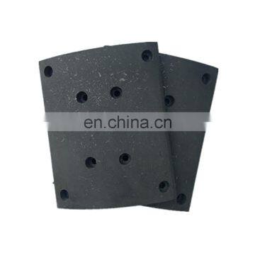 WVA 19487 TUV ISO/TS16949 Certified Truck Non-asbestos For Truck Howo Brake Lining