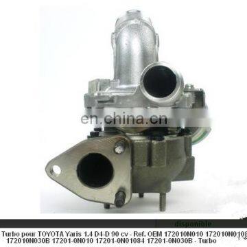 Popular GT1444V Turbo Charger 17201-0N010 Corolla D-4D 1ND 751418-5002S 758870-0001 758870-1 172010N010C 17201-0N010C photo-3