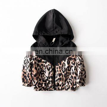 kids childrens leopard print jacket