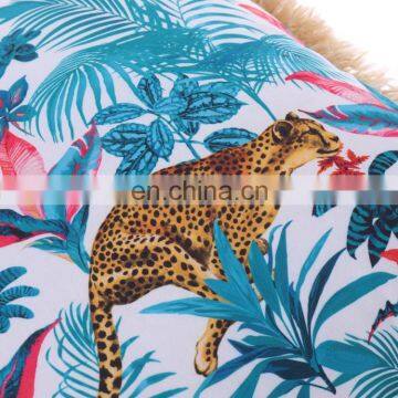 Top Selling Classical Leopard Panther Print Animal Print Double Sides Outdoor Pillows Waterproof photo-4