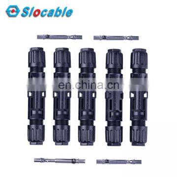 Slocable IP68 Waterproof 50A High Voltage 1500V Cable Connector for Solar Combiner Box