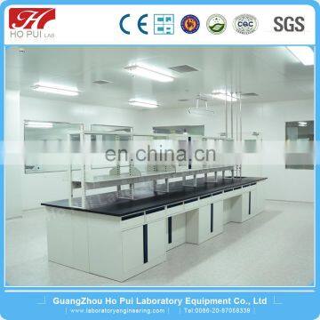 Stainless Steel Laboratory Furniture Fume Hood and Lab Island Bench for Work photo-3