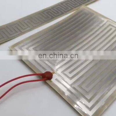 Fast response Polyimide PI heater Film Pad Heater in 640*25mm