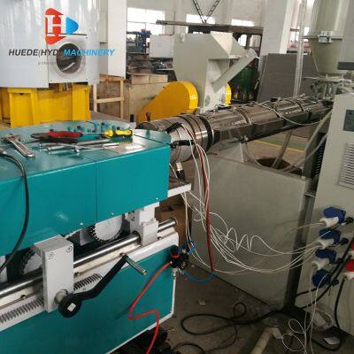Plastic PVC PE Corrugated Pipe Making Machine PVC PE Pipes Price Production Line photo-2