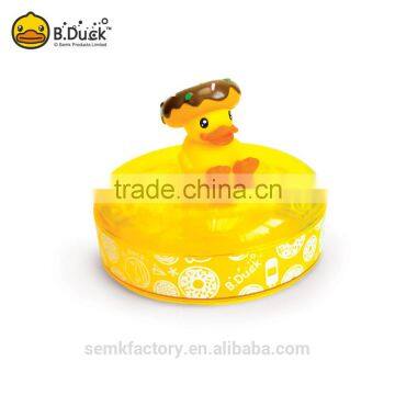 B.Duck plastic material candy storage box for promotional