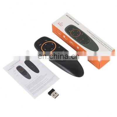 Fashional Mini Fly G10 Air Mouse Voice Control 2.4G Wireless Keyboard Mouse  For Android TV Box remote control Media Player