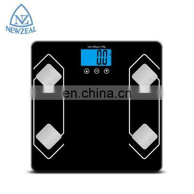 China Cheap Professional Rechargeable Battery Body Percentage Fat Scales