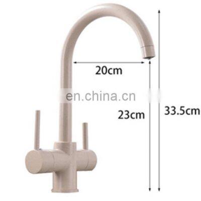 Mixer Brass Pull Down Kitchen Faucet photo-3