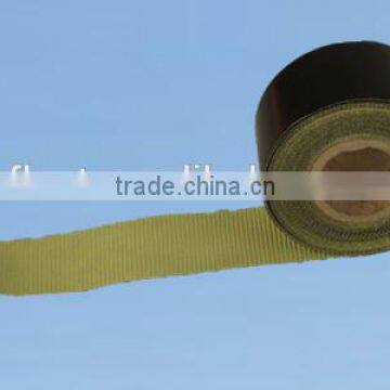 ptfe coated surface treatment and plain woven weave type high temperature ptfe teflon tape China supplier sold with jumbo roll