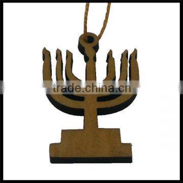 Religious wooden pendant