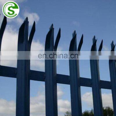 Cheap price HDG BS729 standard Palisade second hand palisade fencing for sale