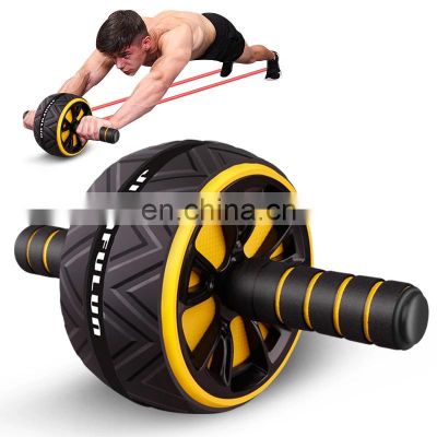 No Noise Muscle Trainer Fitness Equipment Ab Roller Abs Core Wheel Workout Home Gym Fitness Equipment Training Muscle Wheel