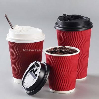 ripple paper cup manufacturer biodegradable disposable paper drink cups china disposable cutlery