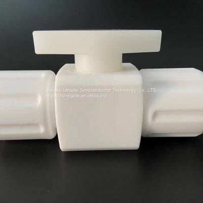 Customized Connection Tube PTFE Fitting Needle Valve 3/4 photo-2