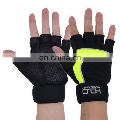 HDD in stock grat grip padding palm gloves fitness fingerless long strips fashion light work outdoor other sports gloves