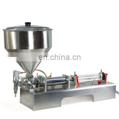 50-500ml Piston Customizable Viscous Hot Chocolate Small Juice Peanut Butter Filling Machine