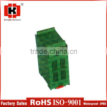 hot sale new products plastic standard slotted din rail enclosure