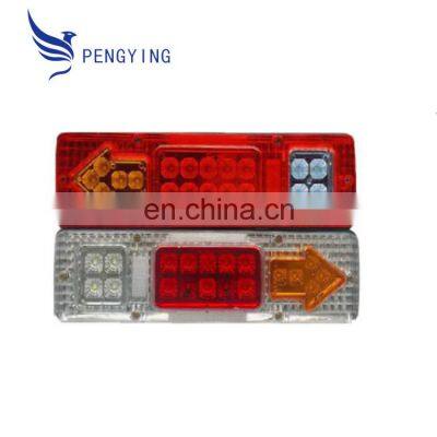 Red White Led Truck Brake Turn Arrow Combination Lamp Tail Light For Truck