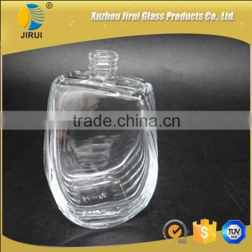 55ml fancy transparent perfume glass bottles