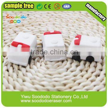 types of erasers School Supply Stationery 3d puzzle erasers