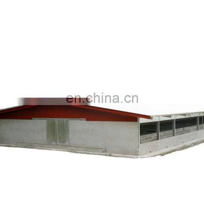 Low Cost Design Modern Poultry Farm House With Automatic Galvanized Battery Chicken Shed Cages for Sale