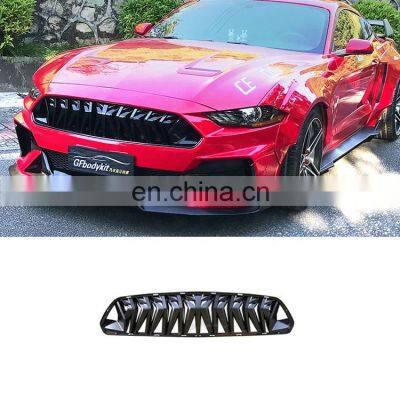 Wholesale Body Kit for Ford Mustang Coupe 2018 2019 2020 Front Grille Bright Black or Black Red Grill Body Kit