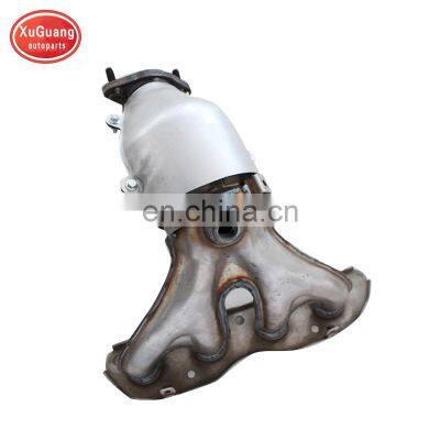 XG-AUTOPARTS New front part catalytic converter Fit For BAIC shenbao d50 with exhaust manifold