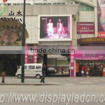 P10 virtual full color half outdoor led display