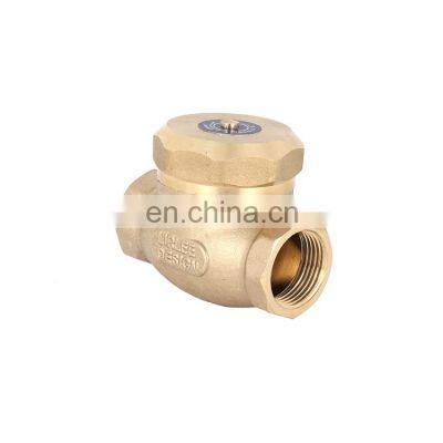 LIRLEE Factory Price Customized Industrial 1inch 2inch 3inch 4inch Non Return Brass Valve