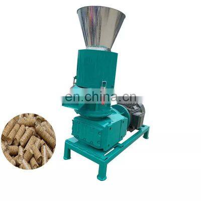 Hot Sale Biomass Wood Pellet Machine Sawdust Press Granular Roller Rotate Pellet Mill