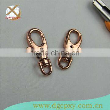 metal swivel bolt dog snap hooks for bag parts