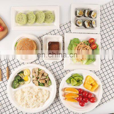 Bamboo Disposable Plates Wholesale Eco Friendly Wedding Fancy Premium Bamboo Disposible Plates