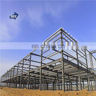 DFX Structural Steel Construction Building workshop equipment Prefabricated Prefab Warehouse Steel Structure