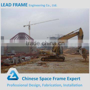 Wear Resistant Seismic Steel Structure Space Frame Cement Plant photo-3