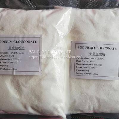 Sodium Gluconate 98% as Industrial Cleaning Chemical Retarder