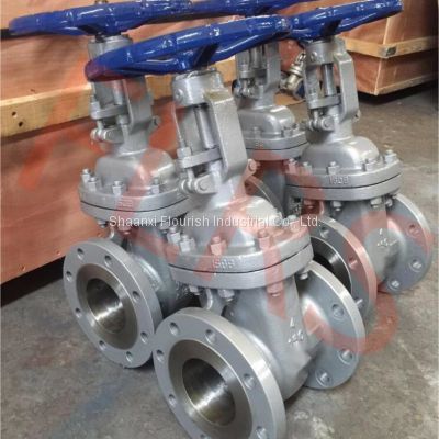 Marine Cast Steel Gate Valve Flanged PN10 DN150 As Per Standard JIS F7366 For Shipbuilding