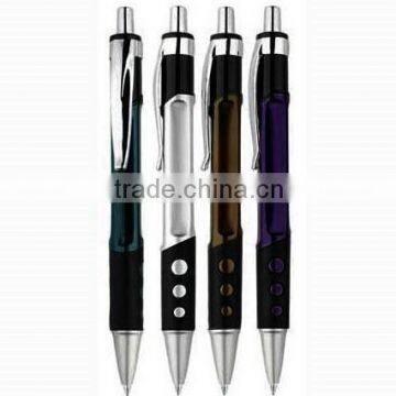 Metal Clip Plastic ball pen