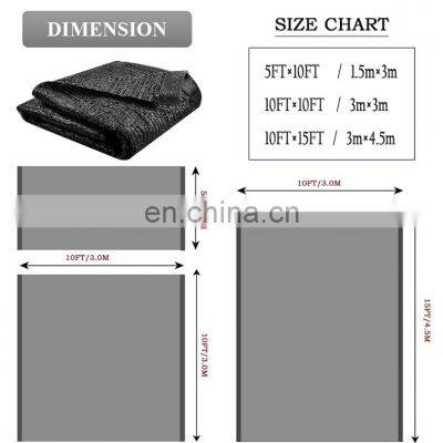 CN Hot Selling Black Sunshade Net for Greenhouse Agriculture Restaurants Shading Rate HDPE UV photo-3
