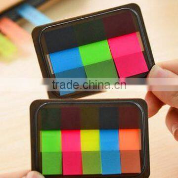 Fluorescent color indicator, removable & transparent PET film