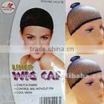 Black Wig Cap