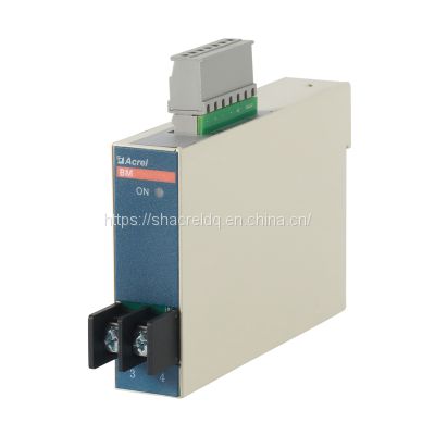 Acrel  input DC0-5/0-10V output 4-20mA power DC24V current isolator BM-DV/I