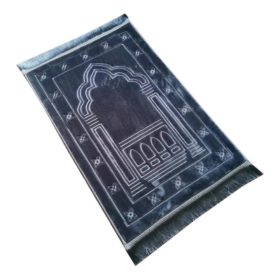 Wholesale Custom 100% Polyester 70x120cm Blanket Prayer Mat for Muslim