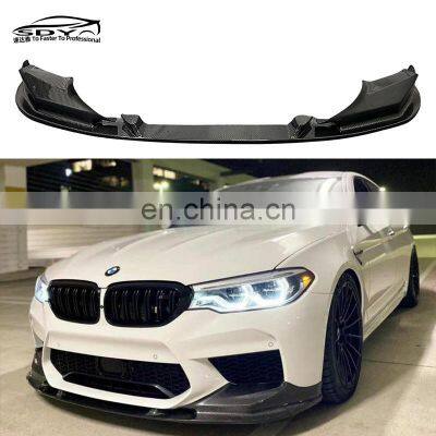 F90 M5 High Quality Carbon Fiber 3D Style Front Lip Front Bumper Lip For BMW F90 M5