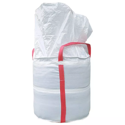 Jumbo-sacke for zement Chemical Resistant Loop tote type 1 ton 1.5 ton 2 ton Lifting Bags for cement Sand Bulk Sling